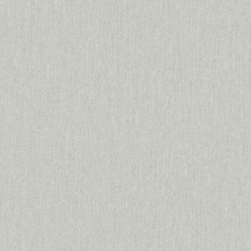 Sivá vliesová jednofarebná tapeta, vzhľad látky JR1211, Jack´N Rose 2024, Grandeco