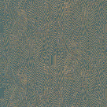 Modrá tapeta s geometrickým vzorom MU3006 Muse, Grandeco