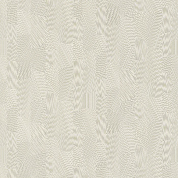 Béžová tapeta s geometrickým vzorom MU3002 Muse, Grandeco