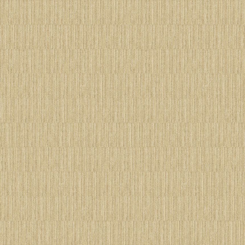 Okrovo-zlatá vliesová tapeta - imitácia bambusu 6509-6, Batabasta, ICH Wallcoverings