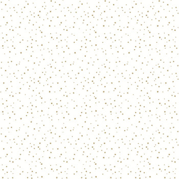 Biela vliesová detská tapeta so zlatými hviezdičkami 7005-2, Noa, ICH Wallcoverings
