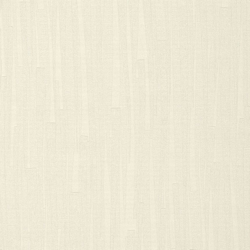 Biela vliesová pruhovaná tapeta na stenu s vinylovým povrchom 32101, Textilia, Limonta