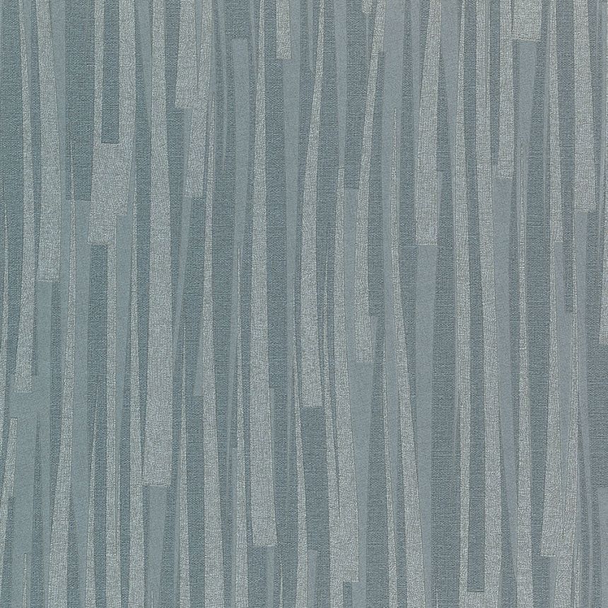 Modrá vliesová pruhovaná tapeta na stenu s vinylovým povrchom 32110, Textilia, Limonta