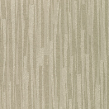Sivo-zelená vliesová pruhovaná tapeta na stenu s vinylovým povrchom 32105, Textilia, Limonta