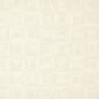 Biela vliesová tapeta s geometrickým vzorom 31901, Textilia, Limonta