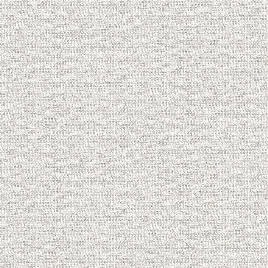 Luxusná bielo-sivá vliesová tapeta, imitácia látky GR322701, Grace, Design ID
