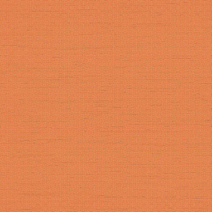 Luxusná pomarančová vliesová tapeta, geometrický vzor GR322508, Grace, Design ID