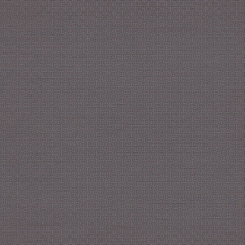 Luxusná sivo-čierna vliesová tapeta, geometrický vzor GR322506, Grace, Design ID