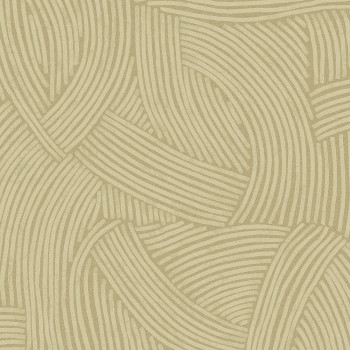 Hnedá tapeta na stenu s grafickým etno vzorom 318012, Twist, Eijffinger