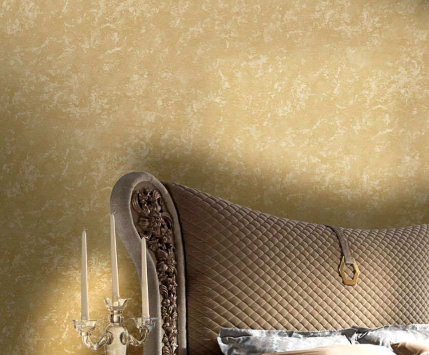 Luxusná zlatá vliesová tapeta štuková omietka M31905, Magnifica Murella, Zambaiti Parati