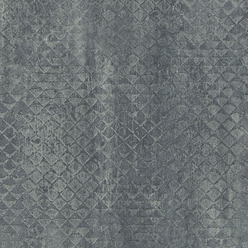 Čierna tapeta geometrický vzor 28618, Kaleido, Limonta