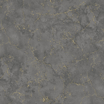 Čierna vliesová betónová tapeta na stenu, M57989D, Adéle, Ugépa