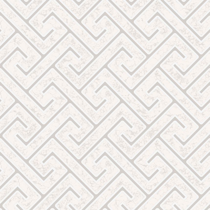 Sivá vliesová tapeta geometrický vzor, M54900, Adéle, Ugépa