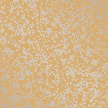 Žltá vliesová kvetinová tapeta na stenu, M52402, Adéle, Ugépa