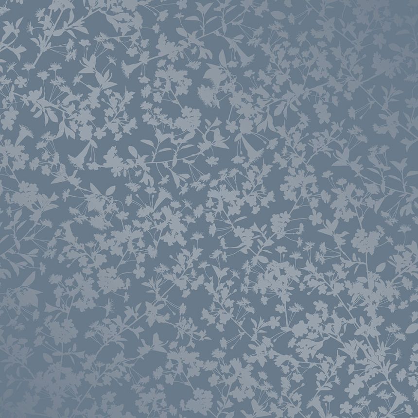 Modrá vliesová kvetinová tapeta na stenu, M52401, Adéle, Ugépa