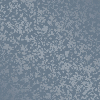 Modrá vliesová kvetinová tapeta na stenu, M52401, Adéle, Ugépa