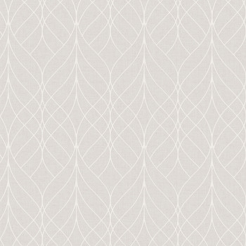Béžová vliesová tapeta geometrický vzor, M41997D, Adéle, Ugépa