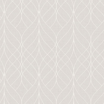 Béžová vliesová tapeta geometrický vzor, M41907, Adéle, Ugépa