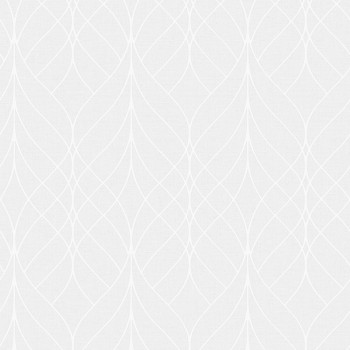 Sivá vliesová tapeta geometrický vzor, M41900, Adéle, Ugépa