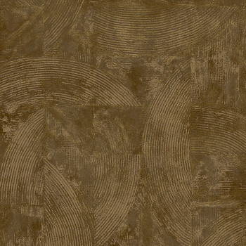 Štuková hnedo-zlatá vliesová tapeta A56104, Vavex 2024