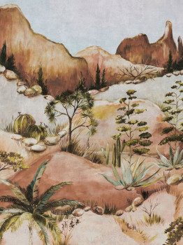 Vliesová obrazová tapeta 391565, Savanna, 225 x 300 cm, Terra, Eijffinger