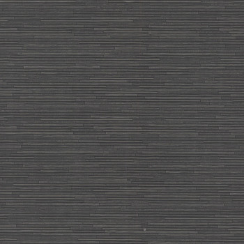 Luxusná čiernostrieborná tapeta, imitácia bambusu DD3835