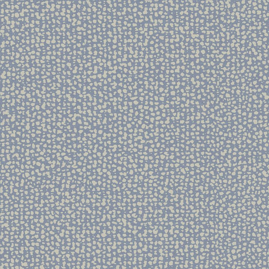 Modrá vliesová tapeta s krémovými škvrnami DD3802, Dazzling Dimensions 2, York
