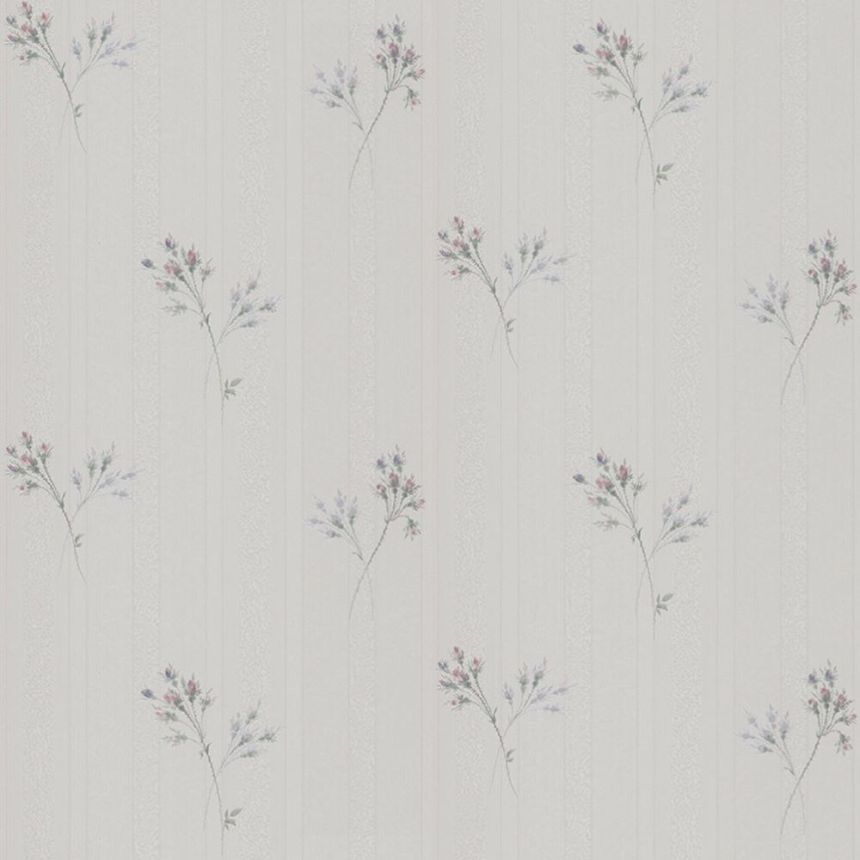 Béžová vliesová kvetinová tapeta, Z66863, Satin Flowers, Zambaiti Parati