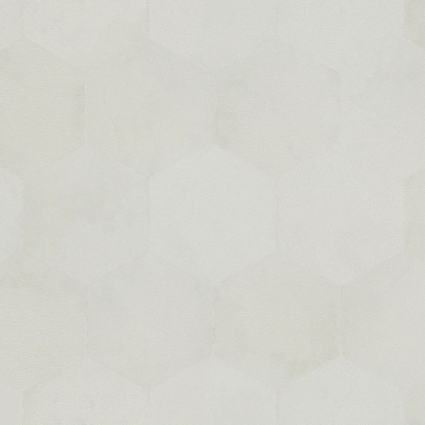 Krémová geometrická vliesová tapeta s vinylovým povrchom Z80002 Philipp Plein, Zambaiti Parati