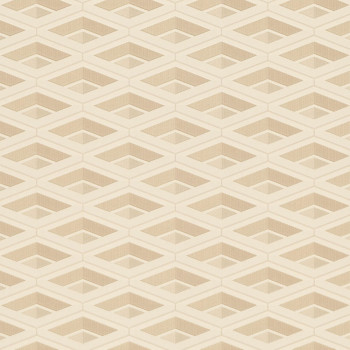 Luxusná béžová vliesová tapeta geometrický vzor Z76036, Vision, Zambaiti Parati