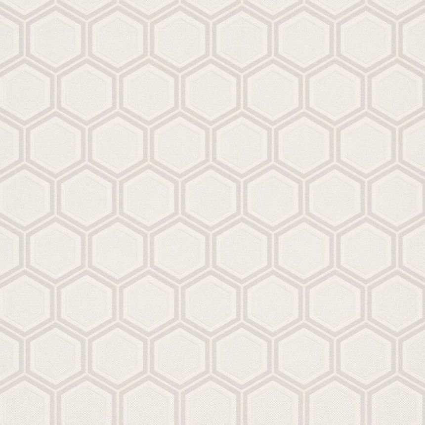Luxusná krémová vliesová tapeta geometrický vzor Z76022, Vision, Zambaiti Parati