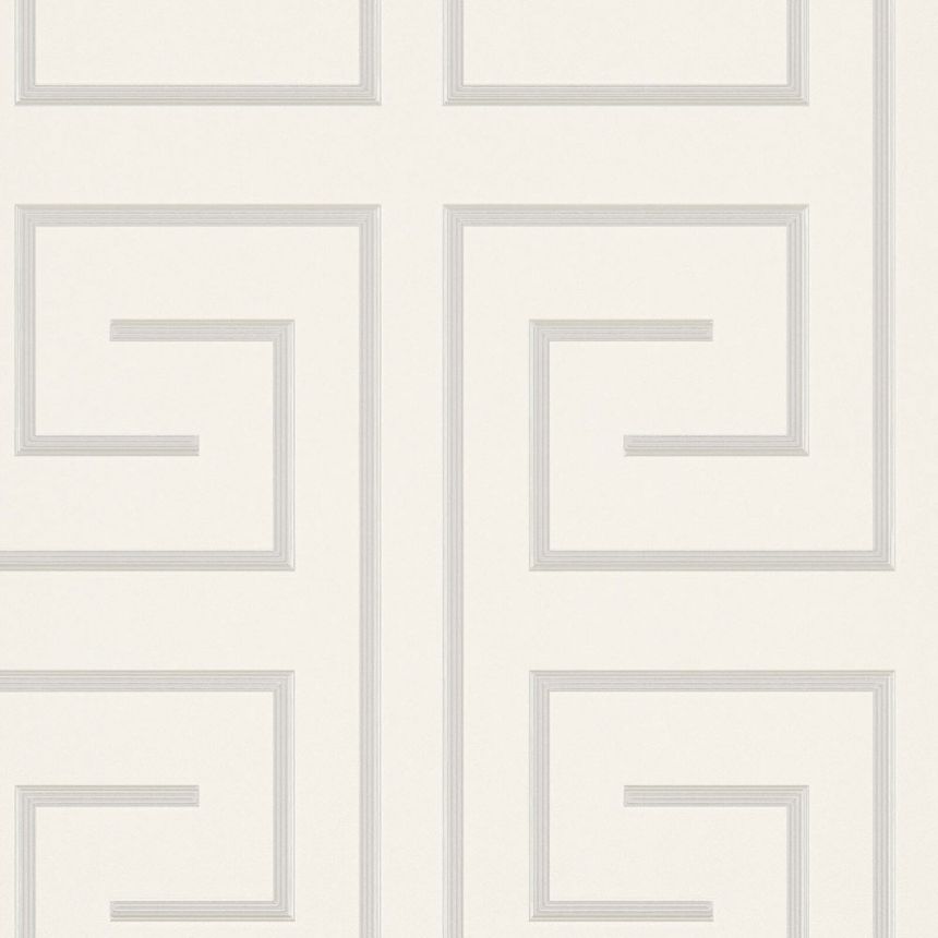 Luxusná krémová vliesová tapeta geometrický vzor Z76021, Vision, Zambaiti Parati