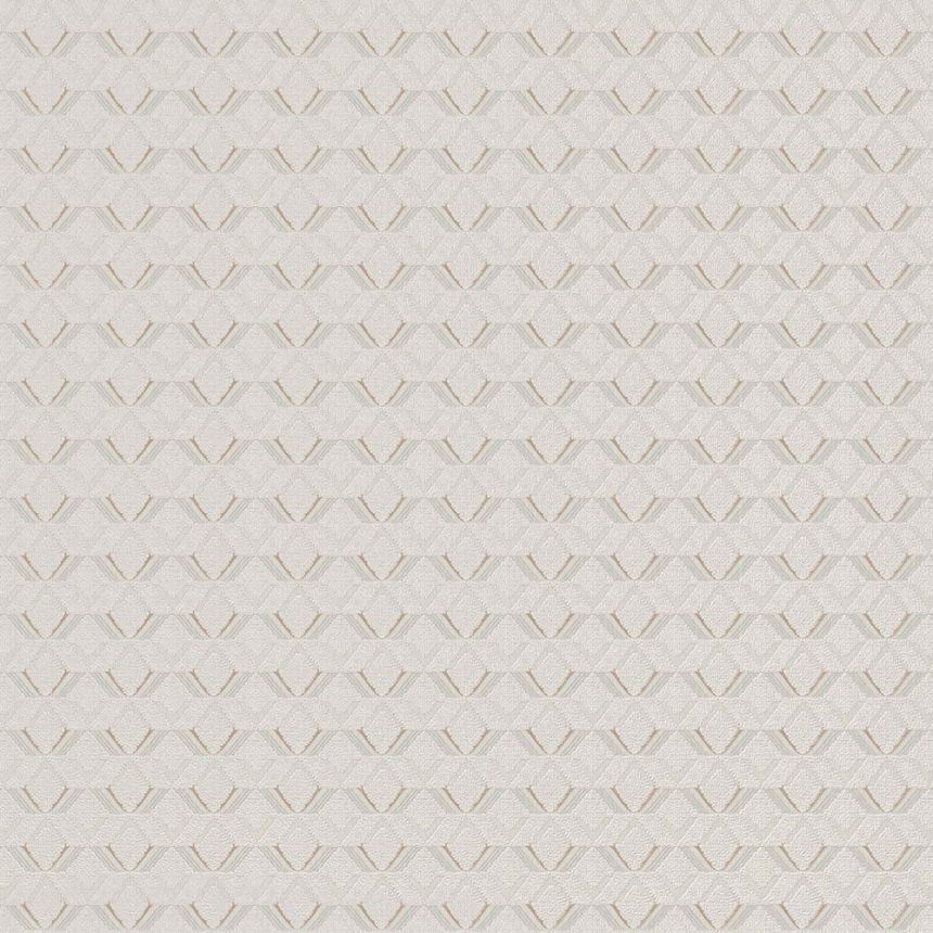 Luxusná béžová vliesová tapeta geometrický vzor Z76011, Vision, Zambaiti Parati