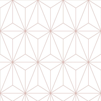 Biela vliesová tapeta geometrický vzor 104737, Formation, Graham & Brown