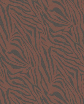 Vliesový tapetový panel Zebra Rhubarb 300607, 140 x 280 cm, Skin, Eijffinger