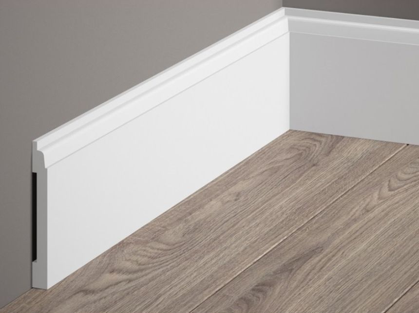 Podlahová lišta štandardná MD258, 200 x 8,1 x 1 cm, Mardom