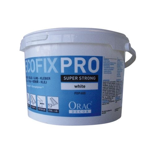 Lepidlo na lišty, DecoFix Pro FDP600, 4200 ml (6,4 kg), Orac Decor