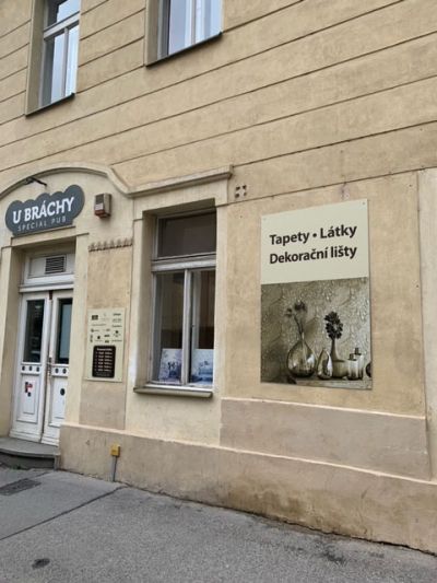 Predajňa v Prahe