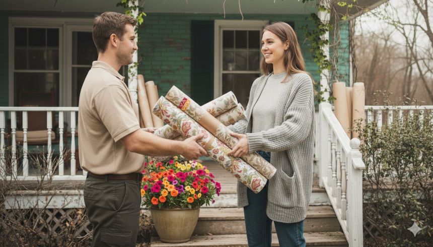 Skladové tapety, odoslanie do druhého dňa